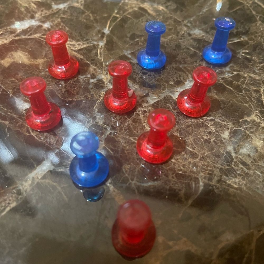 MAGNETS SHAPED Like Thumbtacks set! - Picture 1 of 7
